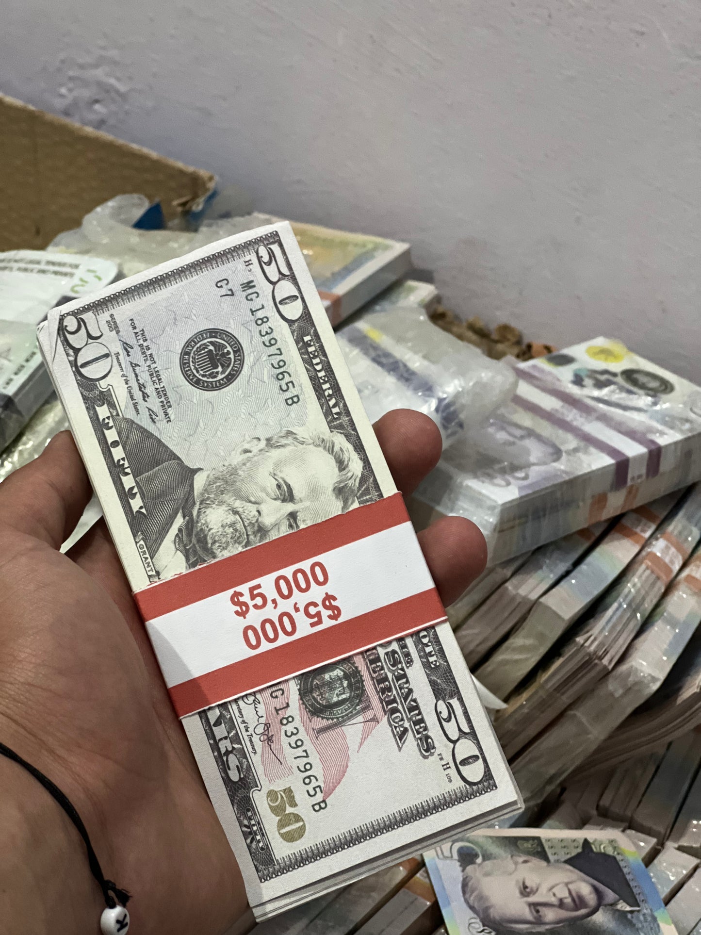 50 DOLLAR STACK