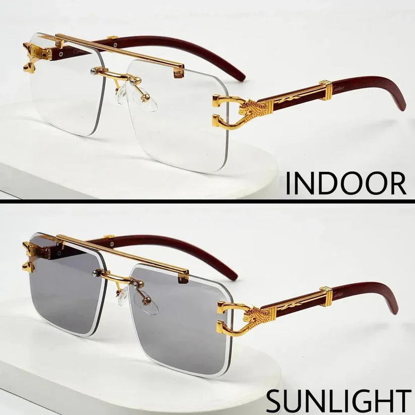 Solar Magic Cheeta Glasses Black Transition